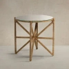 Gabby Nigel Side Table In Clear