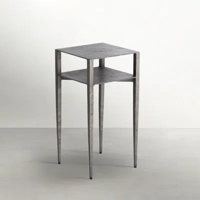 Gabby Nightingale Iron End Table With Storage