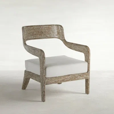 Gabby Raya 25.75" Wide Lounge Chair In Gray