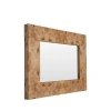Gabby Rectangle Mirror In Brown