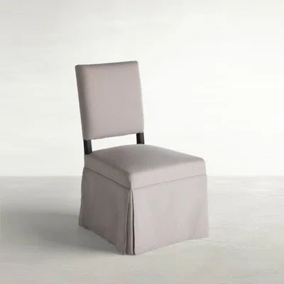 Gabby Robinson Fabric Side Chair In Ivory Beige In Cerused Ash