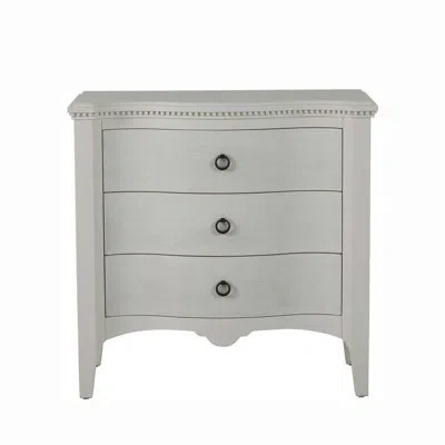 Gabby Sarah 3 Drawer Accent Chest In Antique Black;antique White