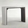 Gabby Seca 53" Solid Wood Console Table In Cerused White
