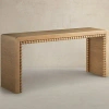 Gabby Sirius Console In Satin Oak