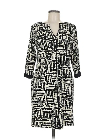 Pre-owned Gabby Skye Casual Dress In Black
