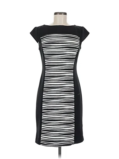 Pre-owned Gabby Skye Casual Dress In Black