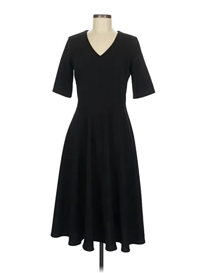 Pre-owned Gabby Skye Casual Dress In Black