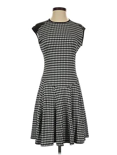 Pre-owned Gabby Skye Casual Dress In Black