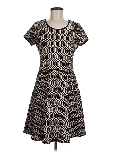 Pre-owned Gabby Skye Casual Dress In Black