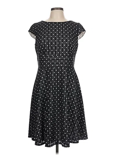 Pre-owned Gabby Skye Casual Dress In Black