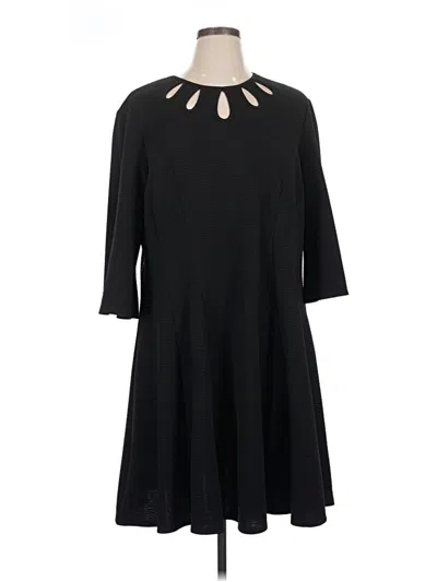 Pre-owned Gabby Skye Casual Dress In Black