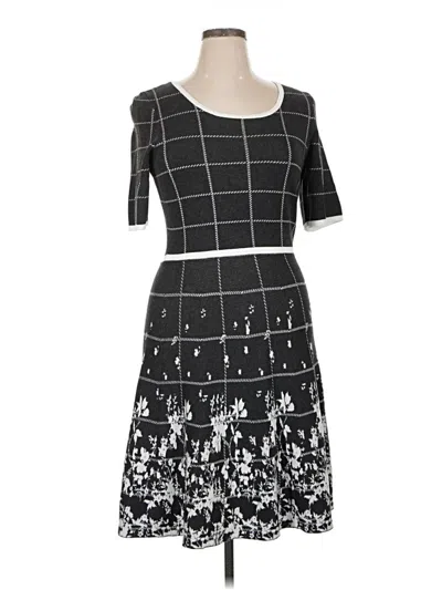 Pre-owned Gabby Skye Casual Dress In Black