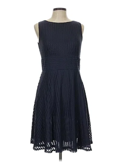 Pre-owned Gabby Skye Casual Dress In Blue