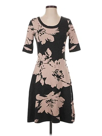Pre-owned Gabby Skye Casual Dress In Brown