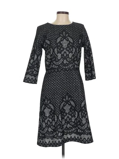 Pre-owned Gabby Skye Casual Dress In Gray