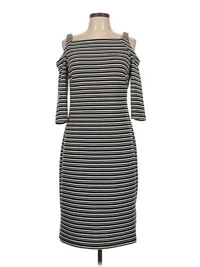Pre-owned Gabby Skye Casual Dress In Gray