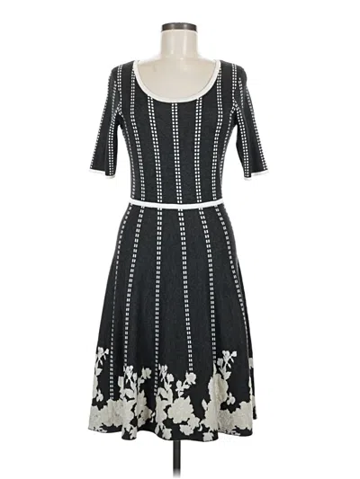 Pre-owned Gabby Skye Casual Dress In Gray