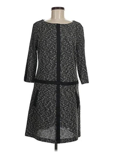 Pre-owned Gabby Skye Casual Dress In Gray