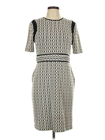 Pre-owned Gabby Skye Casual Dress In Gray