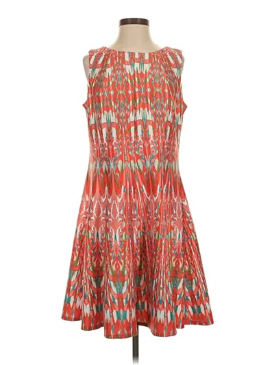 Pre-owned Gabby Skye Casual Dress In Orange