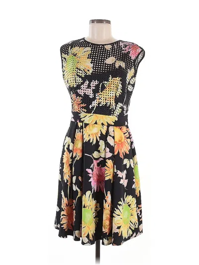 Pre-owned Gabby Skye Cocktail Dress In Black