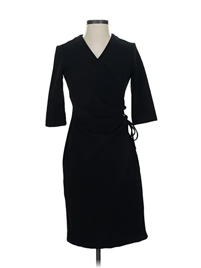 Pre-owned Gabby Skye Cocktail Dress In Black