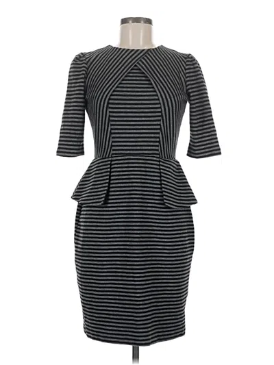 Pre-owned Gabby Skye Cocktail Dress In Black