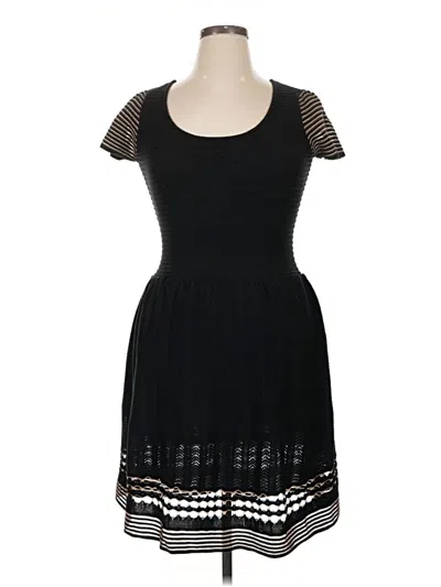 Pre-owned Gabby Skye Cocktail Dress In Black