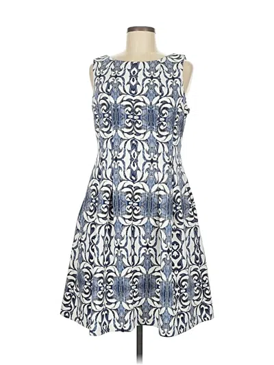 Pre-owned Gabby Skye Cocktail Dress In Blue