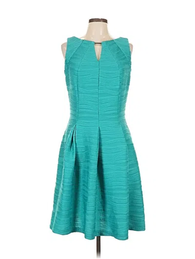 Pre-owned Gabby Skye Cocktail Dress In Blue