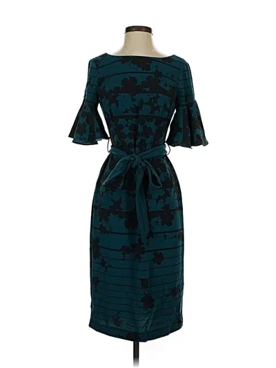 Pre-owned Gabby Skye Cocktail Dress In Blue