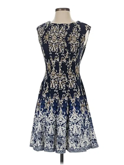 Pre-owned Gabby Skye Cocktail Dress In Blue
