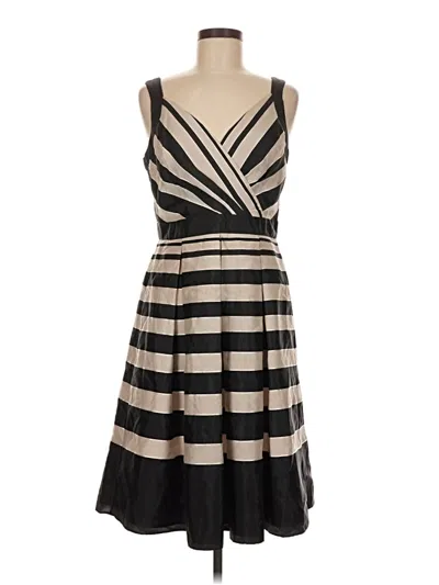 Pre-owned Gabby Skye Cocktail Dress In Gray
