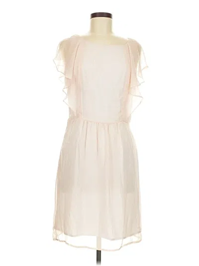 Pre-owned Gabby Skye Cocktail Dress In Ivory