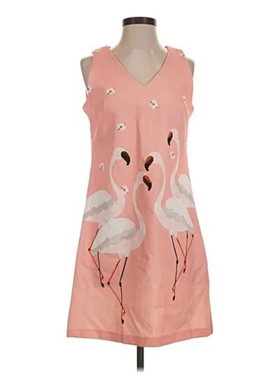 Pre-owned Gabby Skye Cocktail Dress In Pink