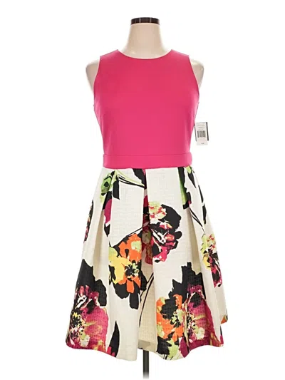 Pre-owned Gabby Skye Cocktail Dress In Pink