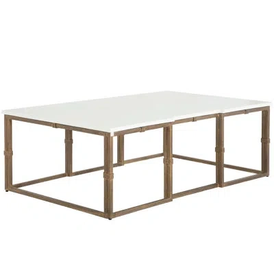 Gabby Stevens Frame Coffee Table In Gold