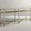 Gabby Sue Console Table - White In Neutral
