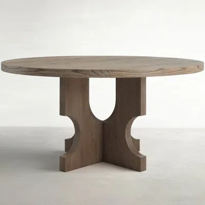 Gabby Sylvie Dining Table In Cerused Natural