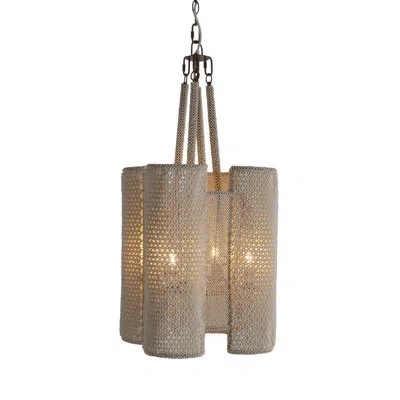 Gabby Teagan Pendant In Winter White|sun Bleached Natural