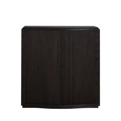 Gabby Theodore Console In Dark Stained Oak