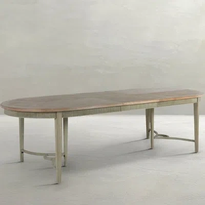 Gabby Whitlock Extendable Dining Table In Natural Cerused