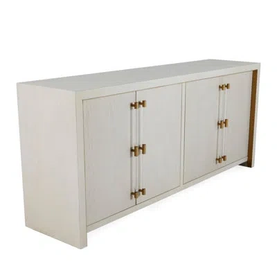 Gabby Winford 80" W Solid Wood Sideboard In White