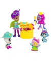 Gabby's Dollhouse Celebration Themed Cat Toy Figures In Multi Color
