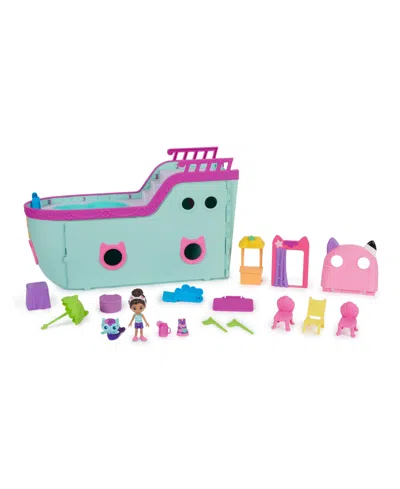 Gabby's Dollhouse Kids' , Gabby Cat Friend Ship, Cruise Ship Toy With 2 Toy Figures, Surprise Toys Dollhouse Accessories, Ki In Multi-color