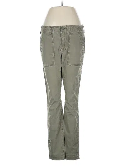 Pre-owned Gabi Khaki Pant In Green