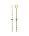 Gabi Rielle 14k Over Silver Earrings