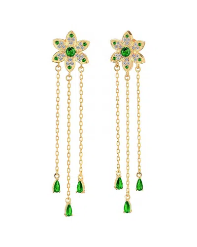 Gabi Rielle 14k Over Silver Earrings