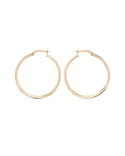 Gabi Rielle 14k Over Silver Hoops