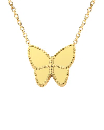 Gabi Rielle 14k Over Silver Stackable Necklace In Gold